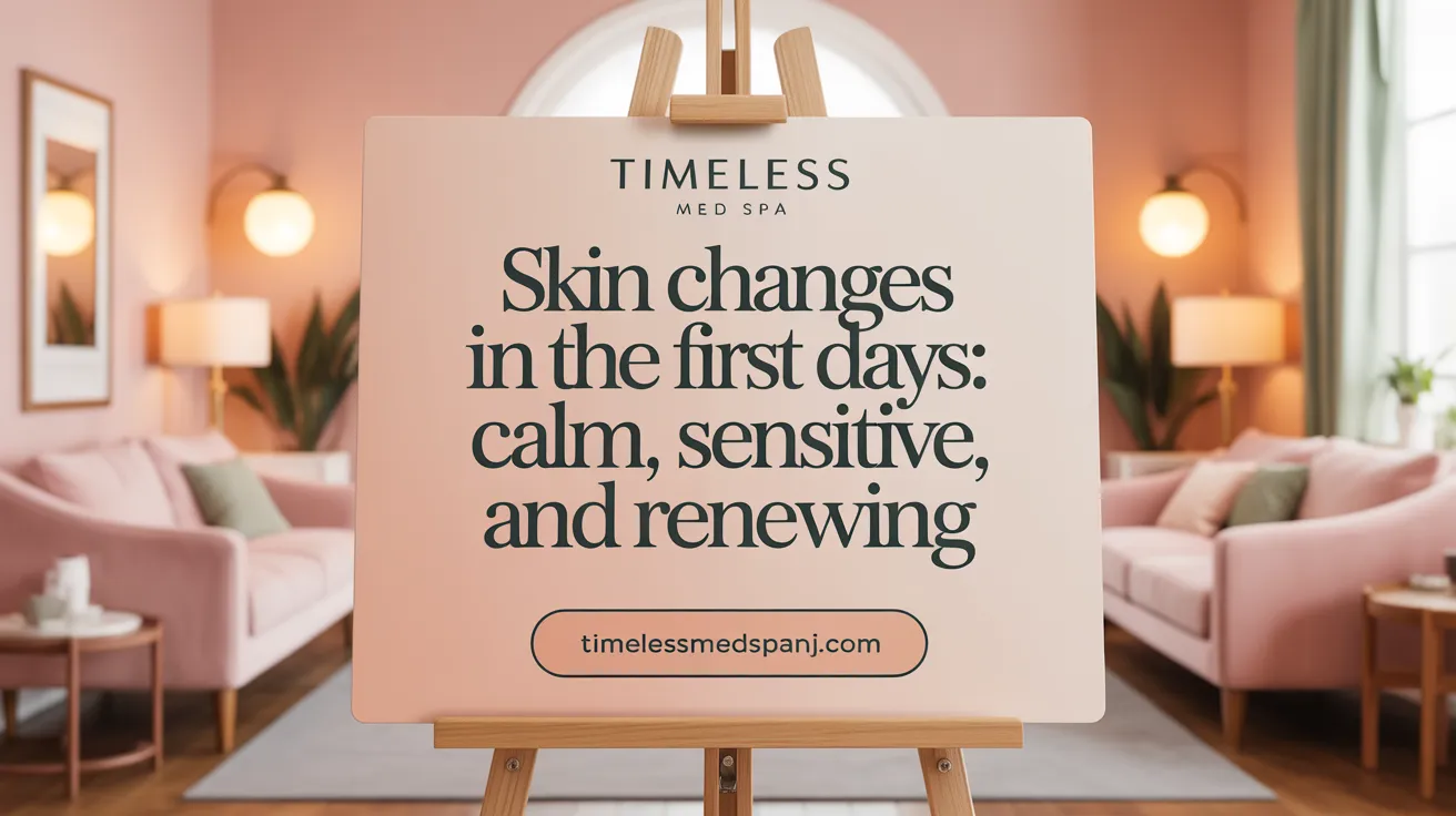 Skin Changes in the First Days: Calm, Sensitive, and Renewing