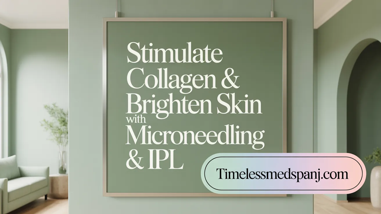 Stimulate Collagen & Brighten Skin with Microneedling & IPL