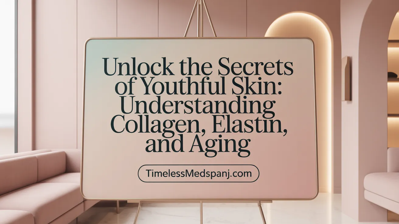Unlock the Secrets of Youthful Skin: Understanding Collagen, Elastin, and Aging