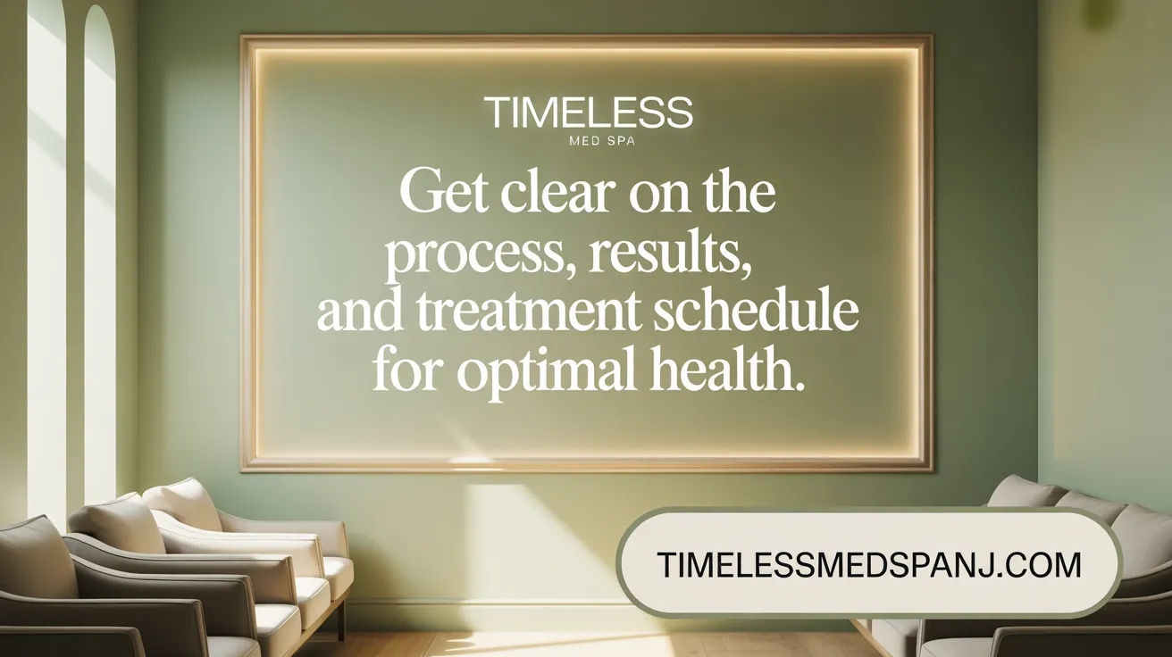 Get clear on the process, results, and treatment schedule for optimal outcomes.