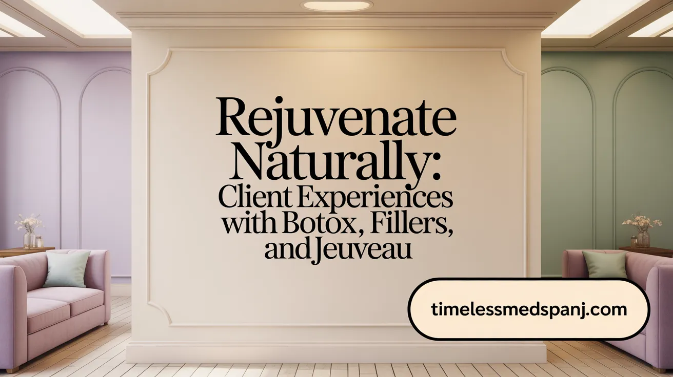 Rejuvenate Naturally: Client Experiences with Botox, Fillers, and Jeuveau