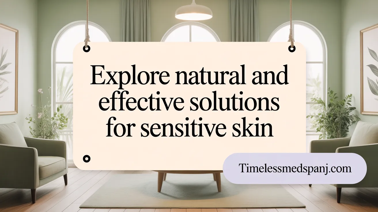 Explore Natural and Medical-Grade Solutions for Sensitive Skin