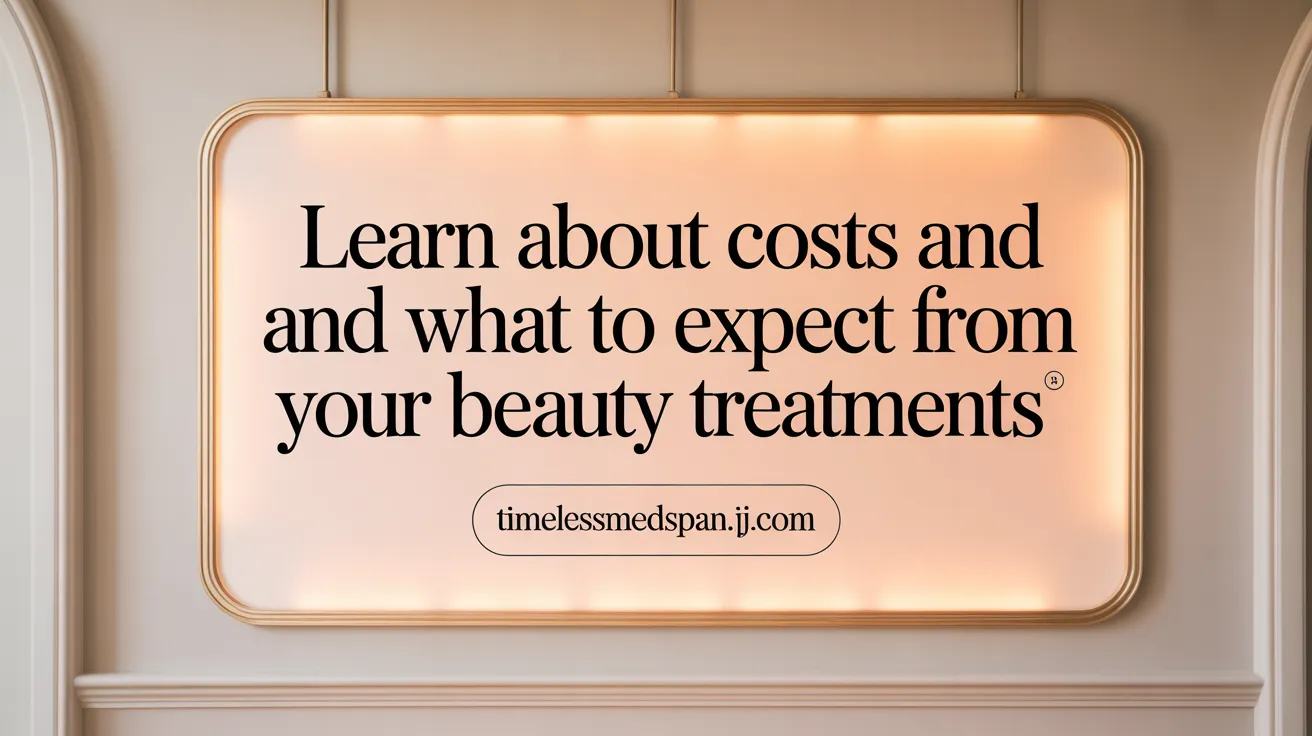 Learn About Costs and What to Expect from Your Treatments