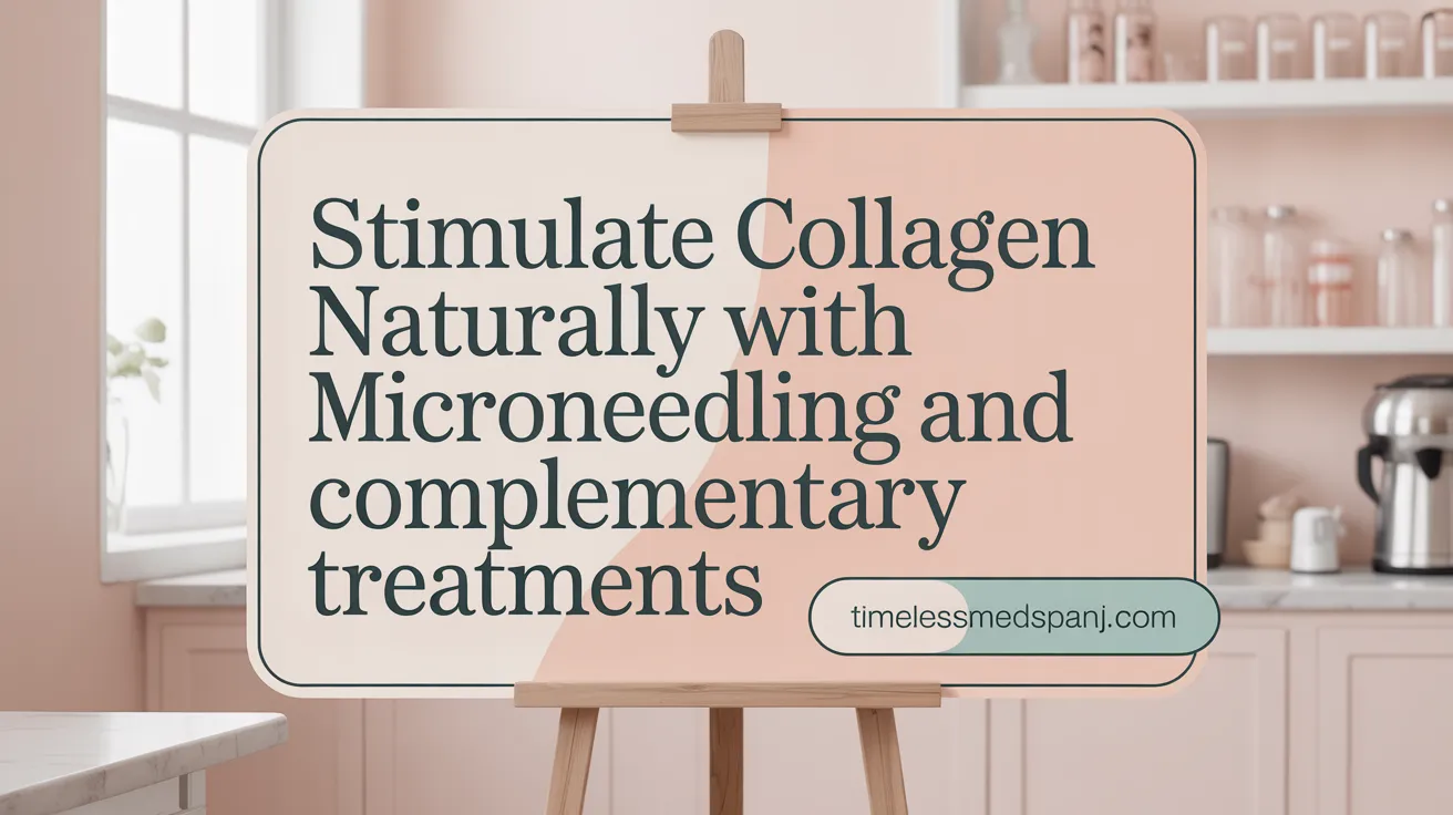 Stimulate Collagen Naturally with Microneedling and Complementary Treatments