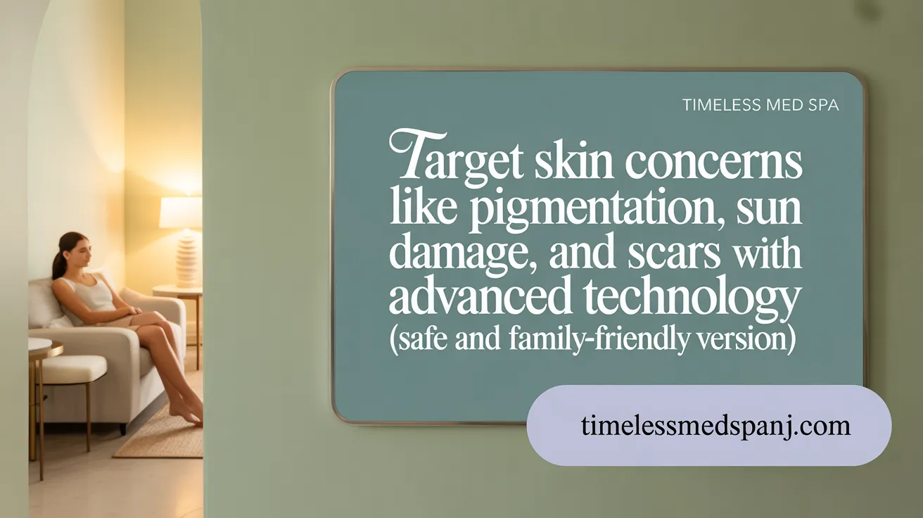 Target Skin Concerns Like Pigmentation, Sun Damage, and Scars with Advanced Technology