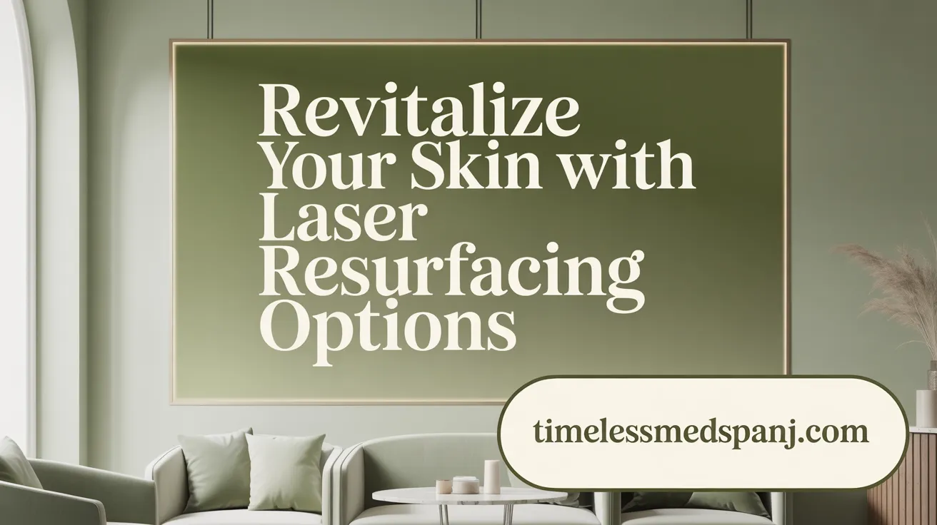 Revitalize Your Skin with Laser Resurfacing Options