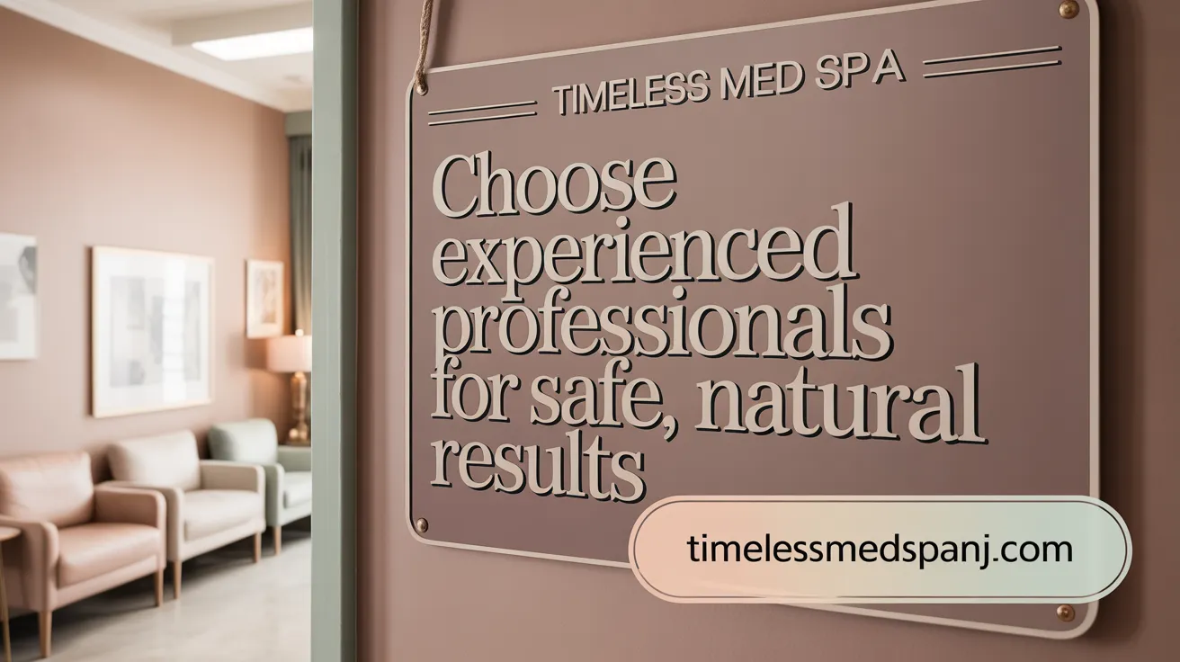 Choose Experienced Professionals for Safe, Natural Results