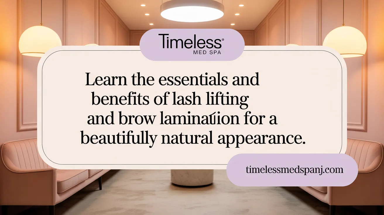Learn the essentials and benefits of lash lift and brow lamination for a naturally enhanced look.