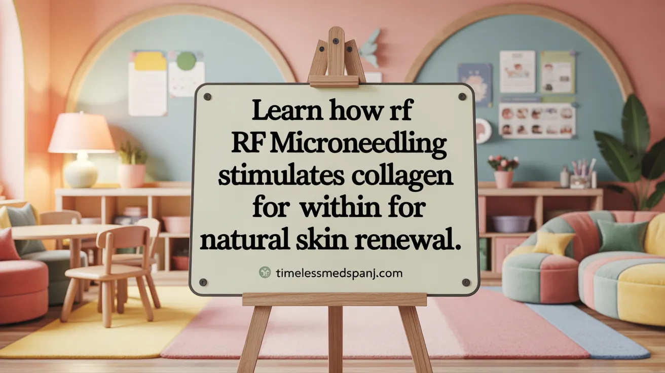 Learn how RF Microneedling stimulates collagen from within for natural skin renewal.