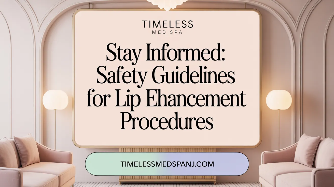 Stay Informed: Safety Guidelines for Lip Enhancement Procedures