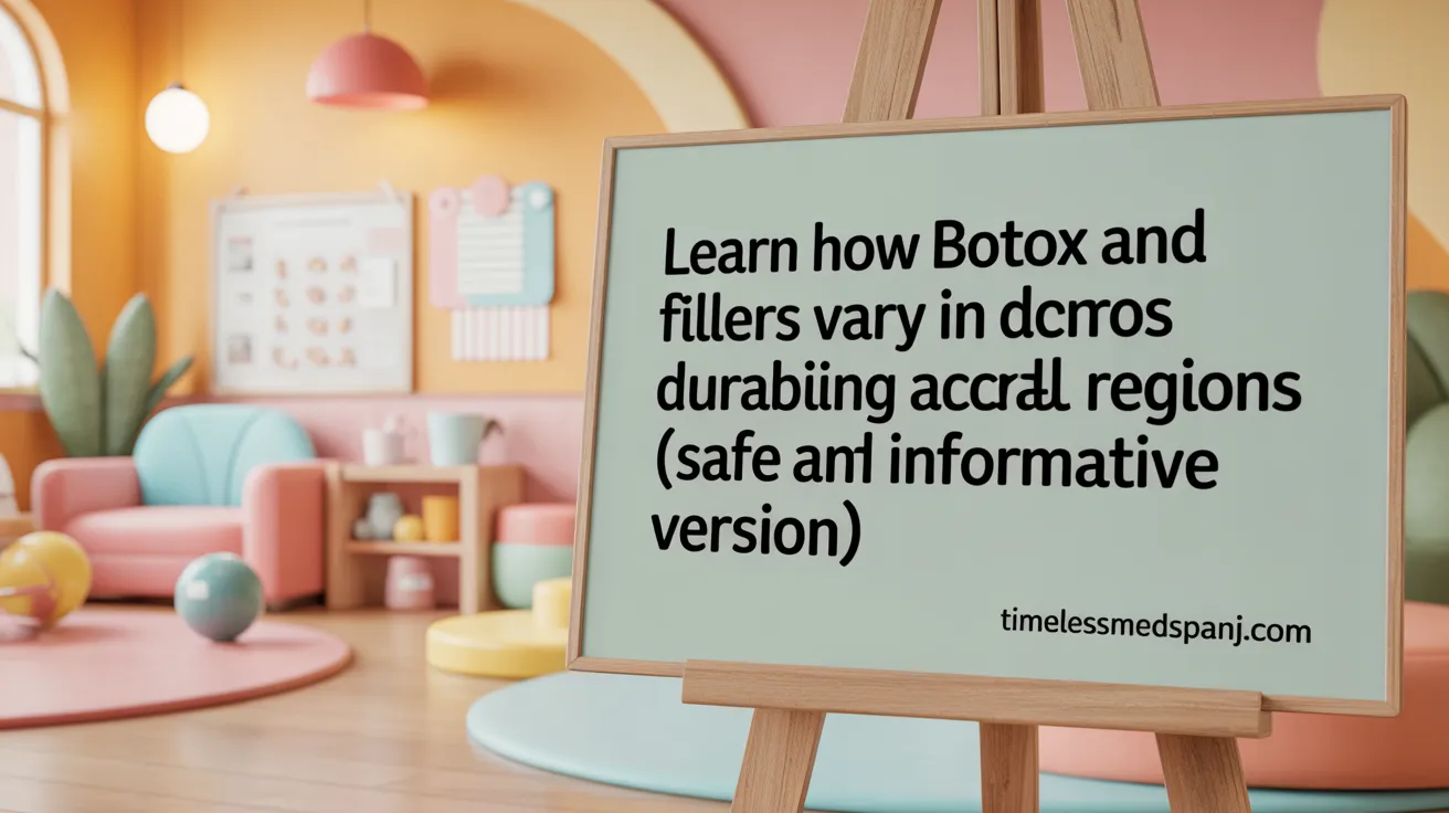 Learn How Botox and Fillers Vary in Durability Across Facial Regions
