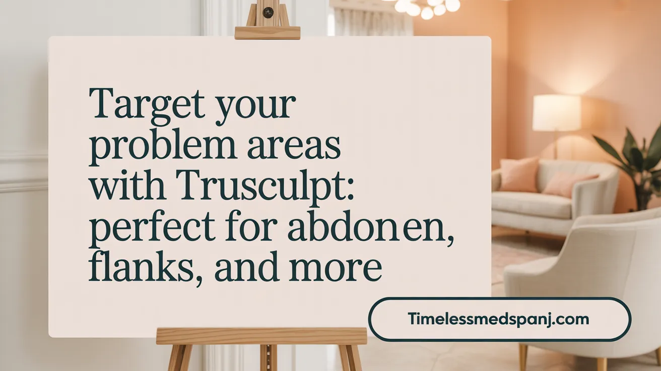 Target Your Problem Areas with truSculpt: Perfect for Abdomen, Flanks, and More