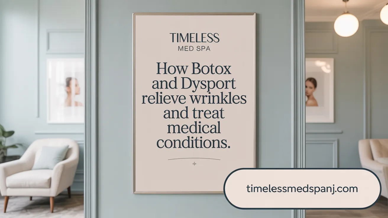 How Botox and Dysport Relieve Wrinkles and Treat Medical Conditions