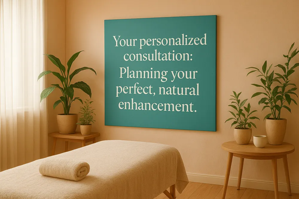 Your personalized consultation: Planning your perfect, natural enhancement.