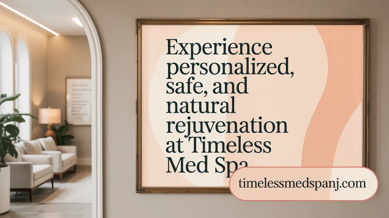 Experience Personalized, Safe, and Natural Rejuvenation at Timeless Med Spa