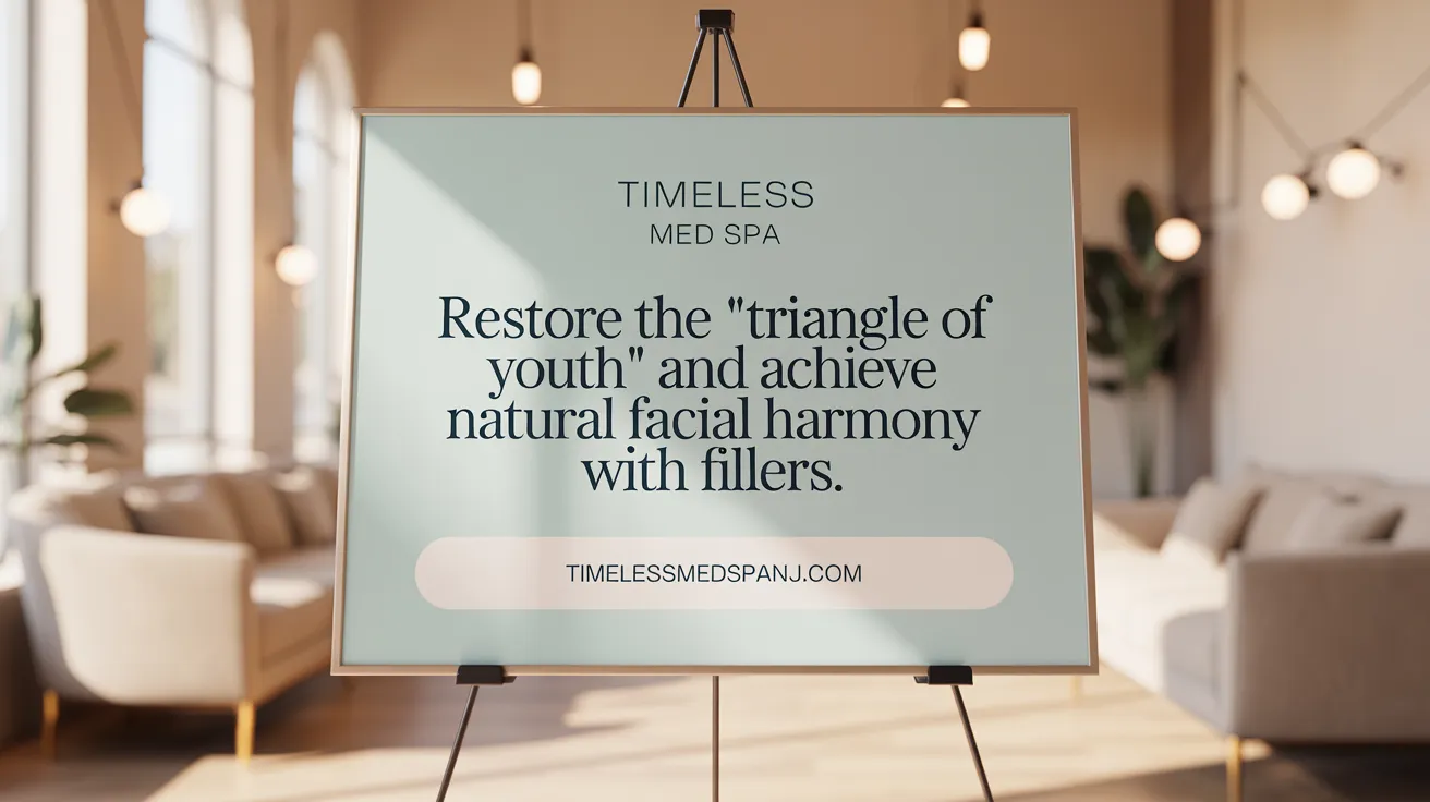 Restore the 'triangle of youth' and achieve natural facial harmony with fillers.