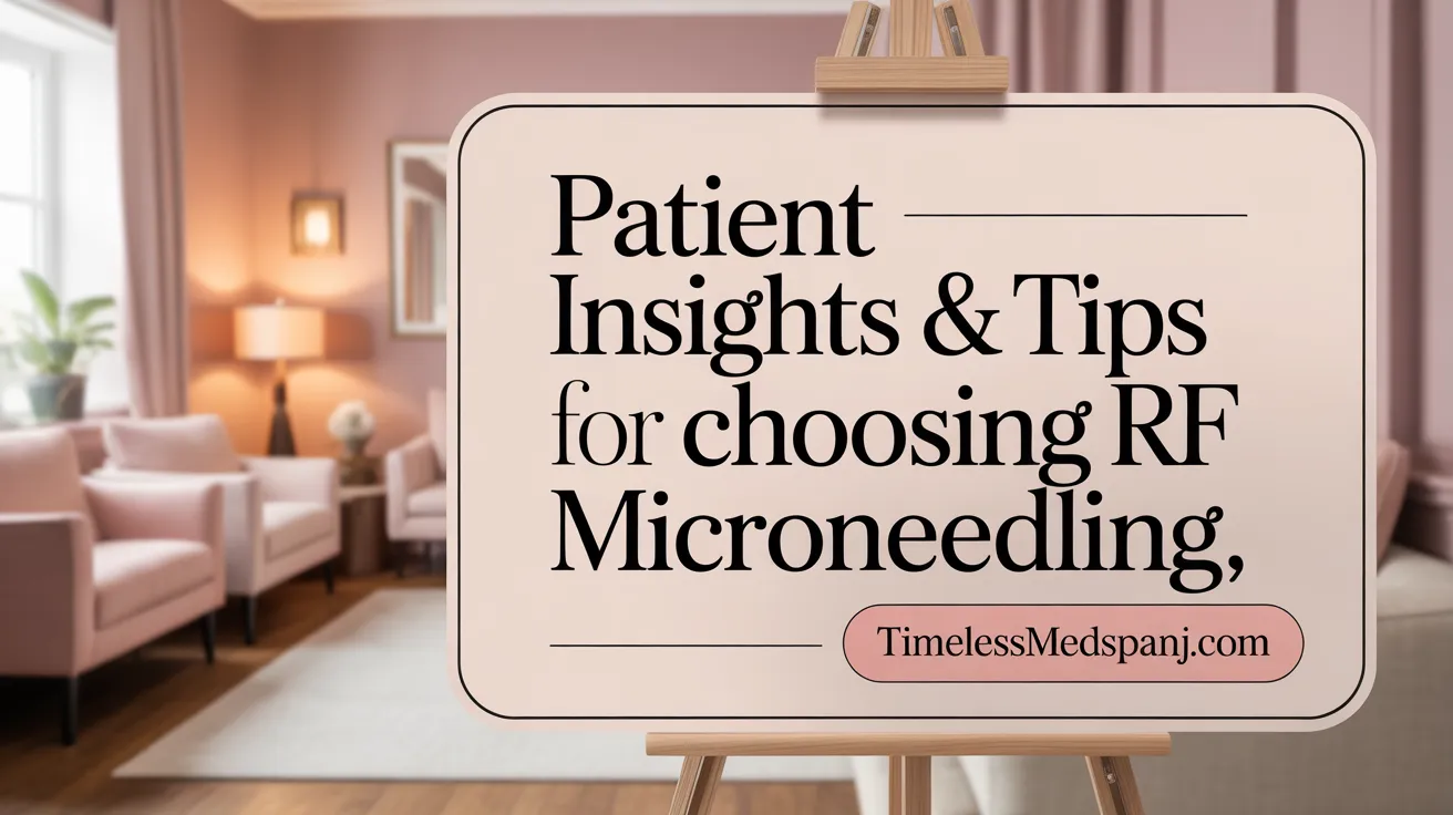 Patient Insights & Tips for Choosing RF Microneedling