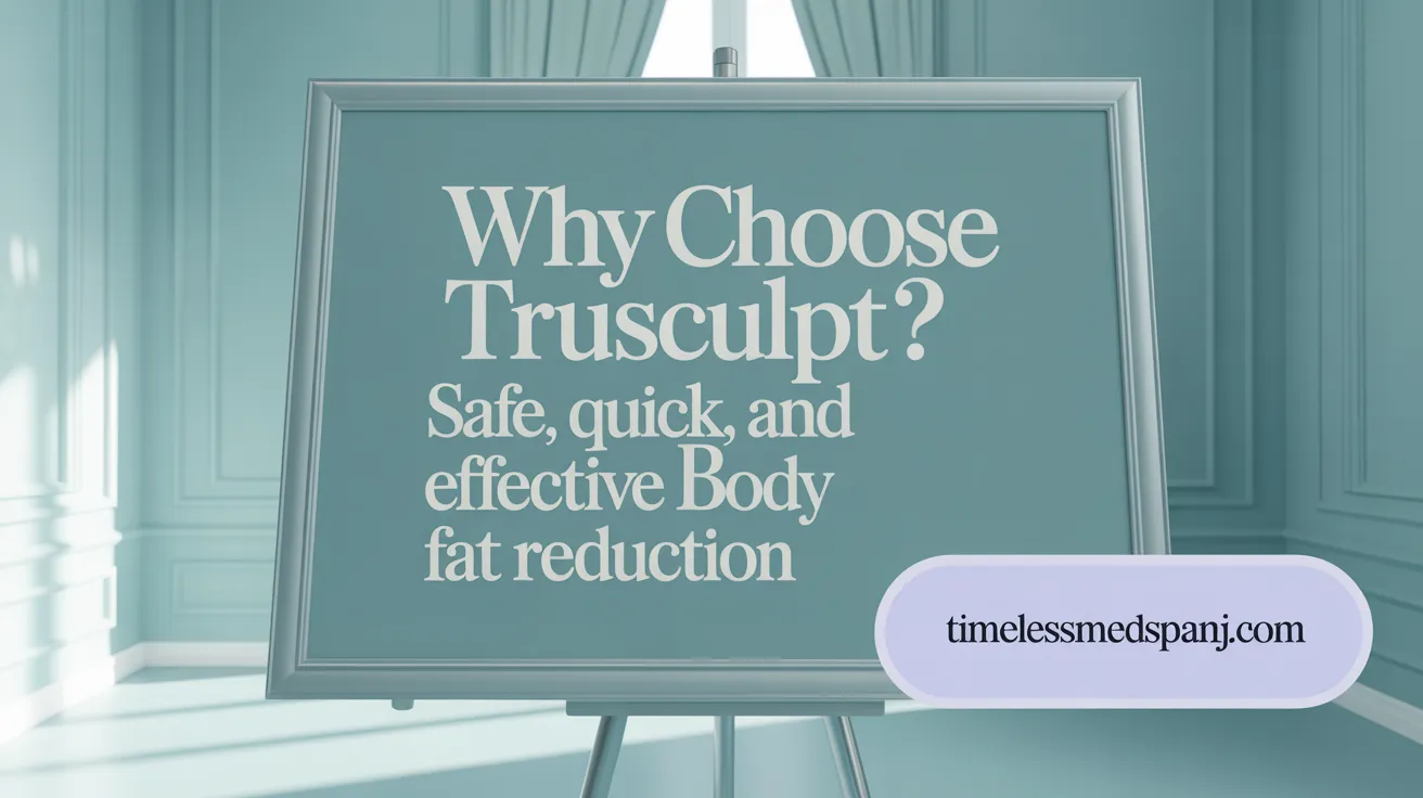 Why Choose truSculpt? Safe, Quick, and Effective Body Fat Reduction