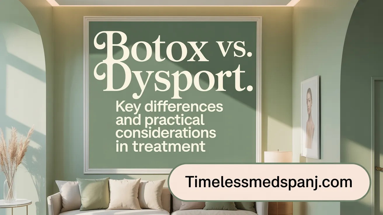 Botox vs. Dysport: Key Differences and Practical Considerations in Treatment