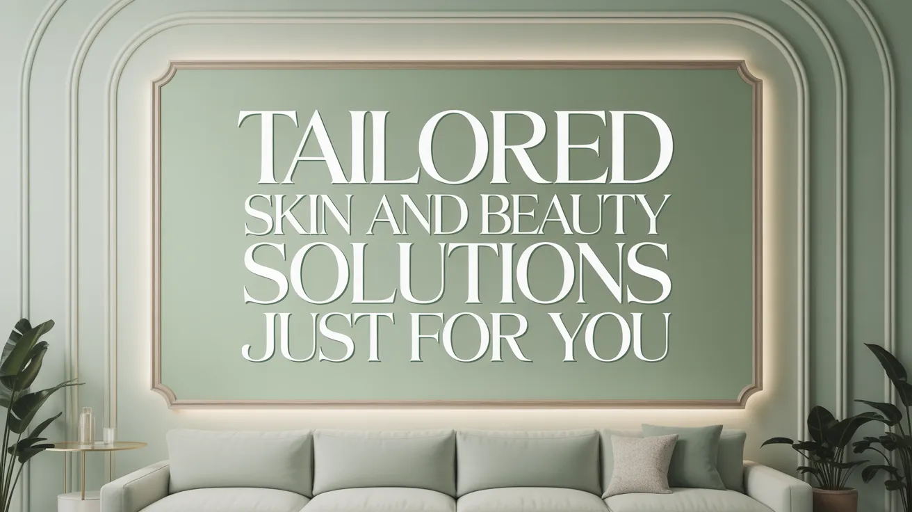 Tailored Skin and Beauty Solutions Just for You