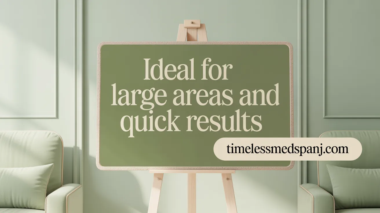 Ideal for Large Areas and Quick Results