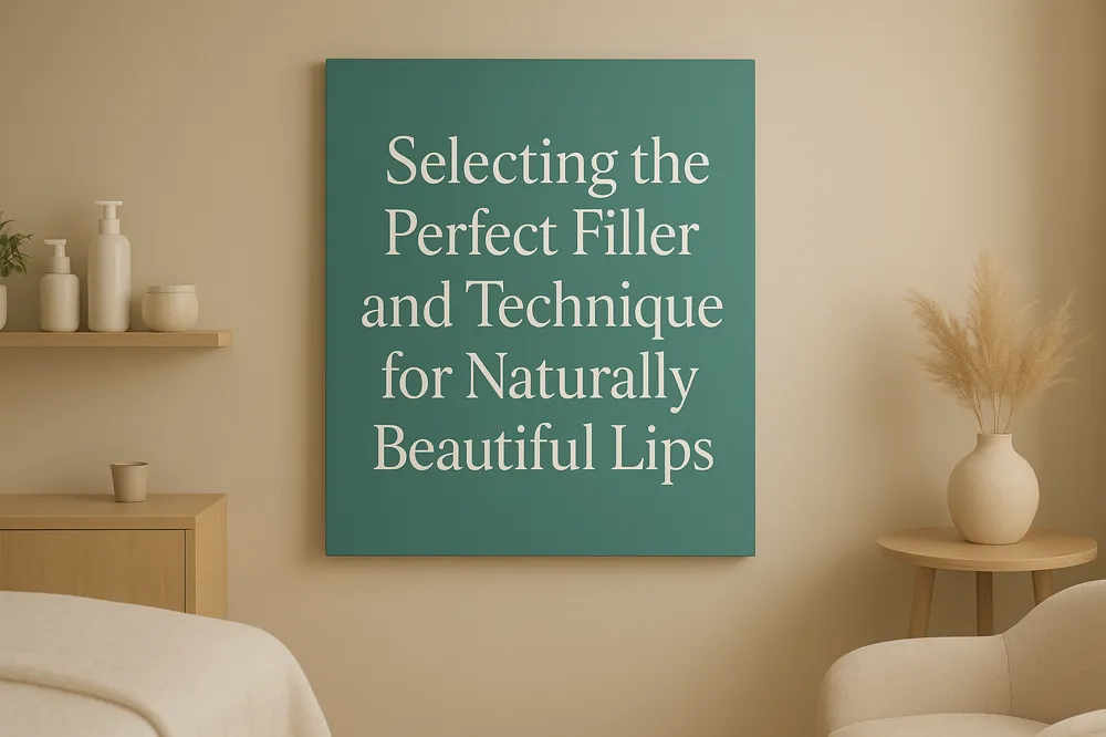 Selecting the Perfect Filler and Technique for Naturally Beautiful Lips