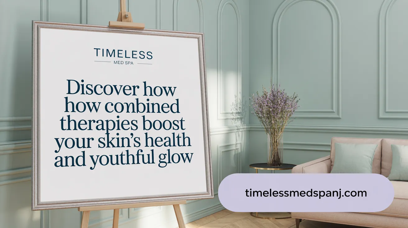 Discover how combined therapies boost your skin's health and youthful glow