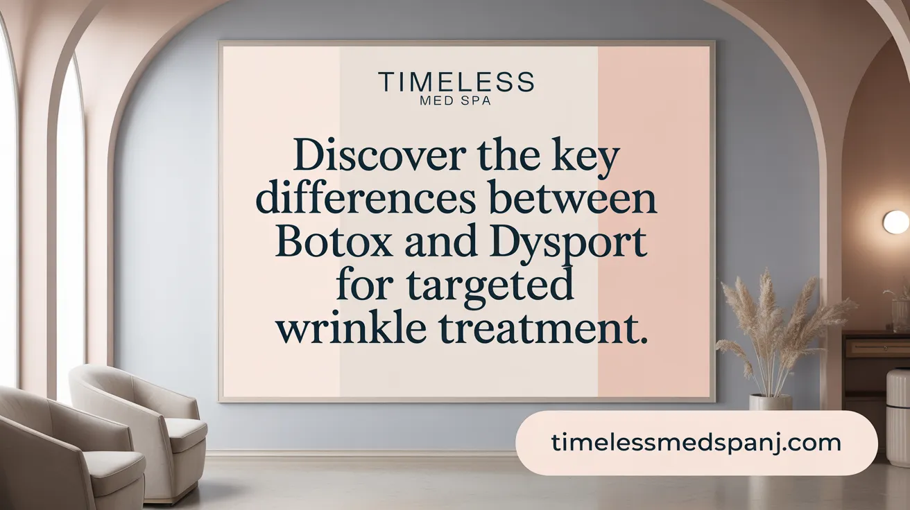 Discover the Key Differences Between Botox and Dysport for Targeted Wrinkle Treatment