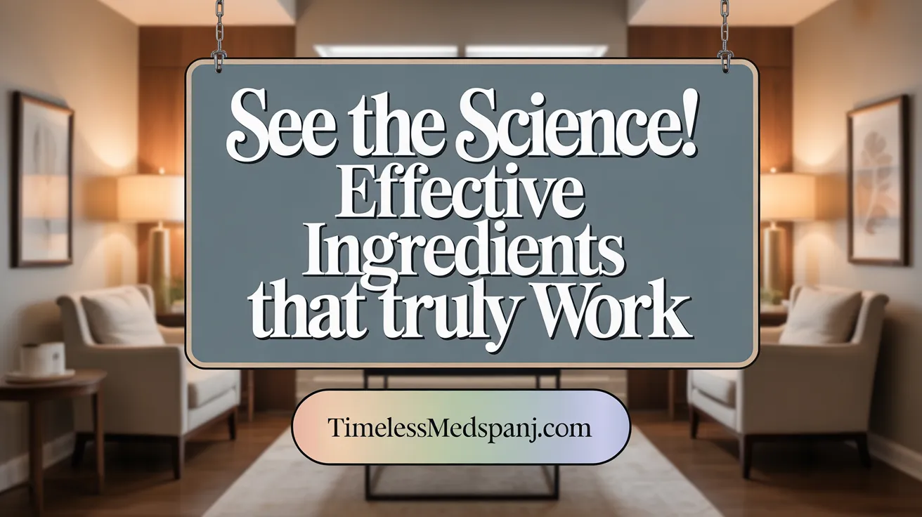 See the Science! Ingredients That Truly Work