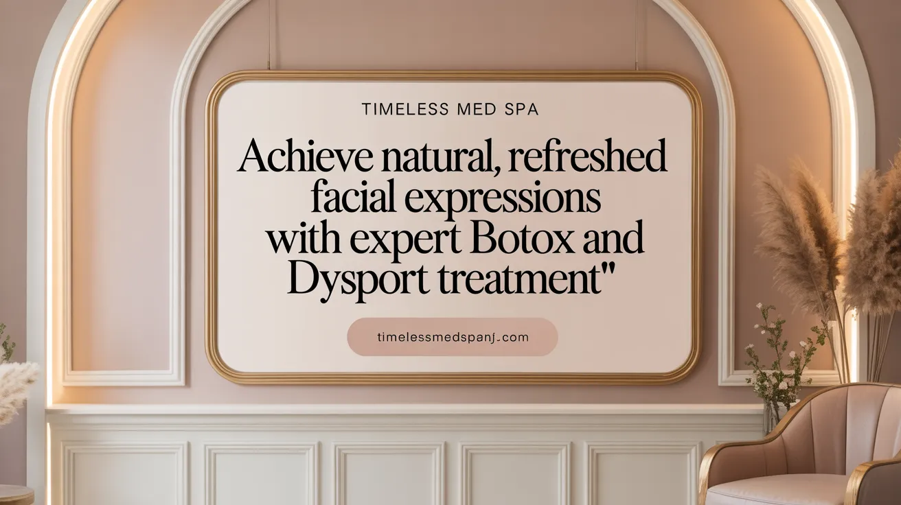 Achieve Natural, Refreshed Facial Expressions with Expert Botox and Dysport Treatment