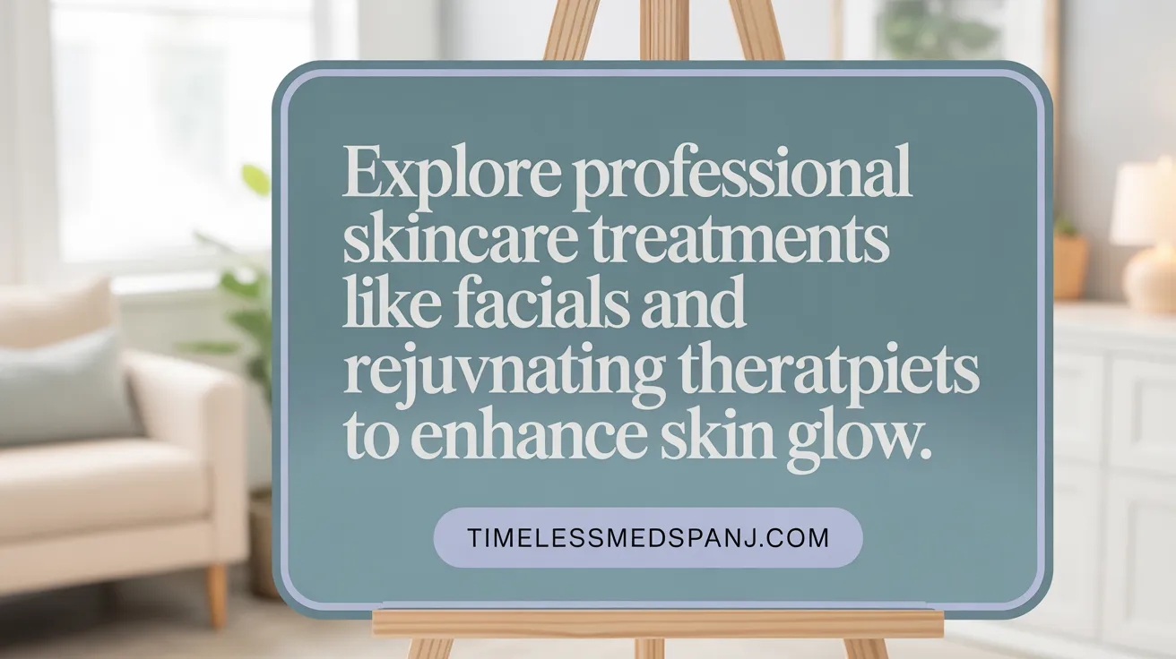 Explore professional treatments like chemical peels and laser therapy to boost skin radiance.