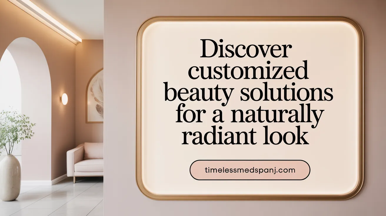 Discover Customized Beauty Solutions for a Naturally Radiant Look