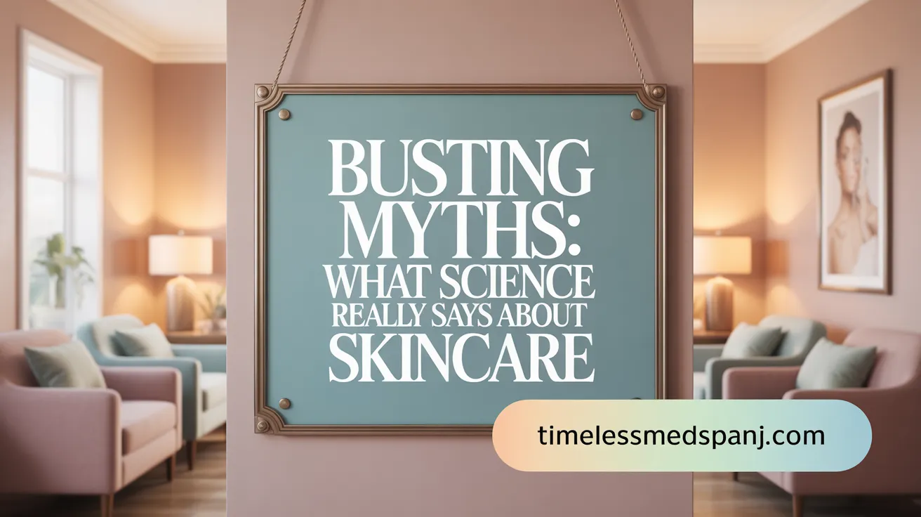 Busting Myths: What Science Really Says About Skincare