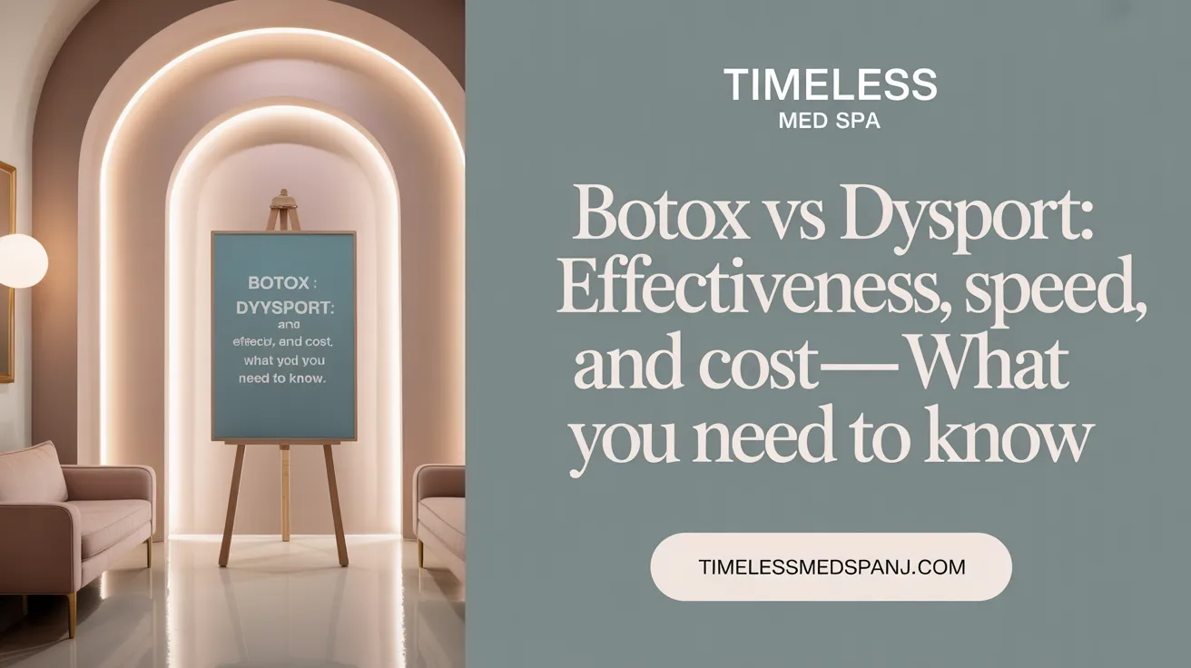 Botox vs Dysport: Effectiveness, Speed, and Cost—What You Need to Know