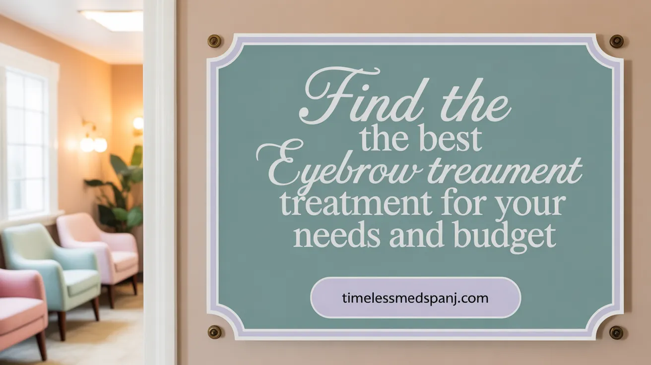 Find the Best Eyebrow Treatment for Your Needs and Budget