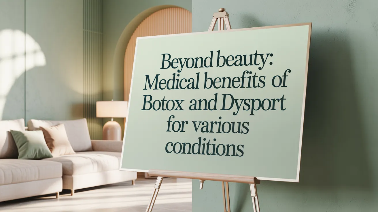 Beyond Beauty: Medical Benefits of Botox and Dysport for Various Conditions