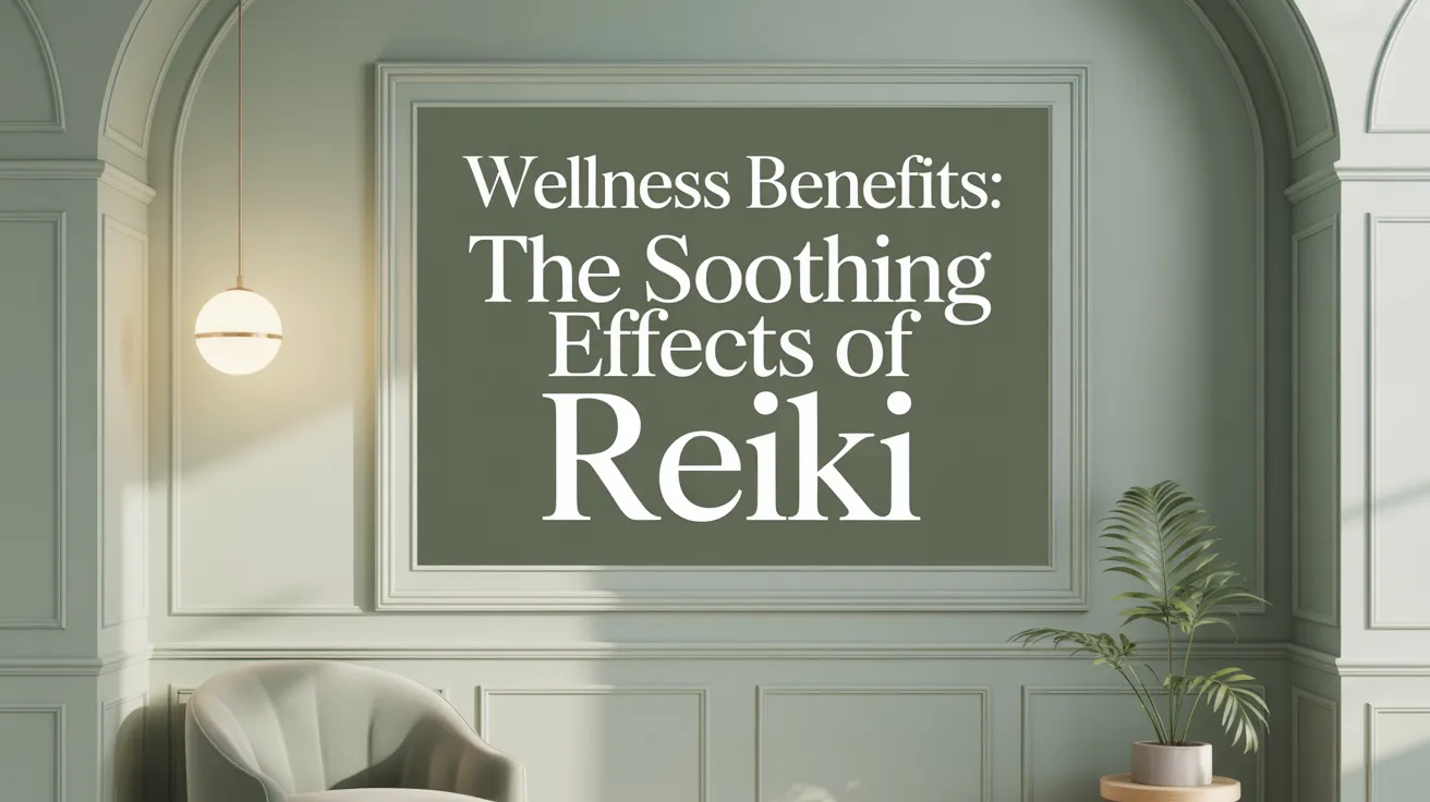 Wellness Benefits: The Soothing Effects of Reiki