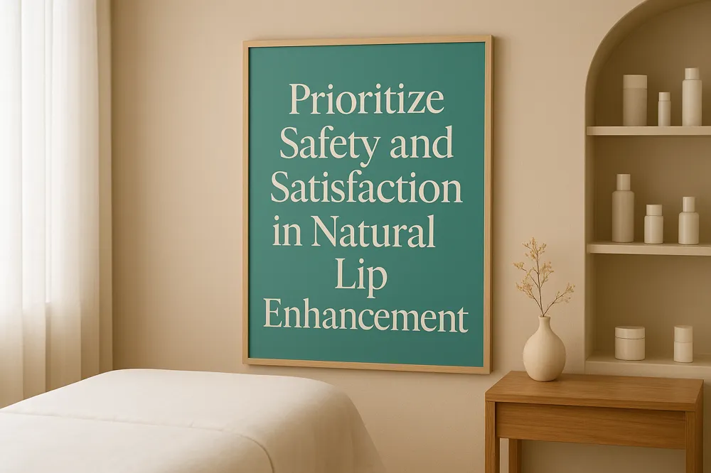 Prioritize Safety and Satisfaction in Natural Lip Enhancement
