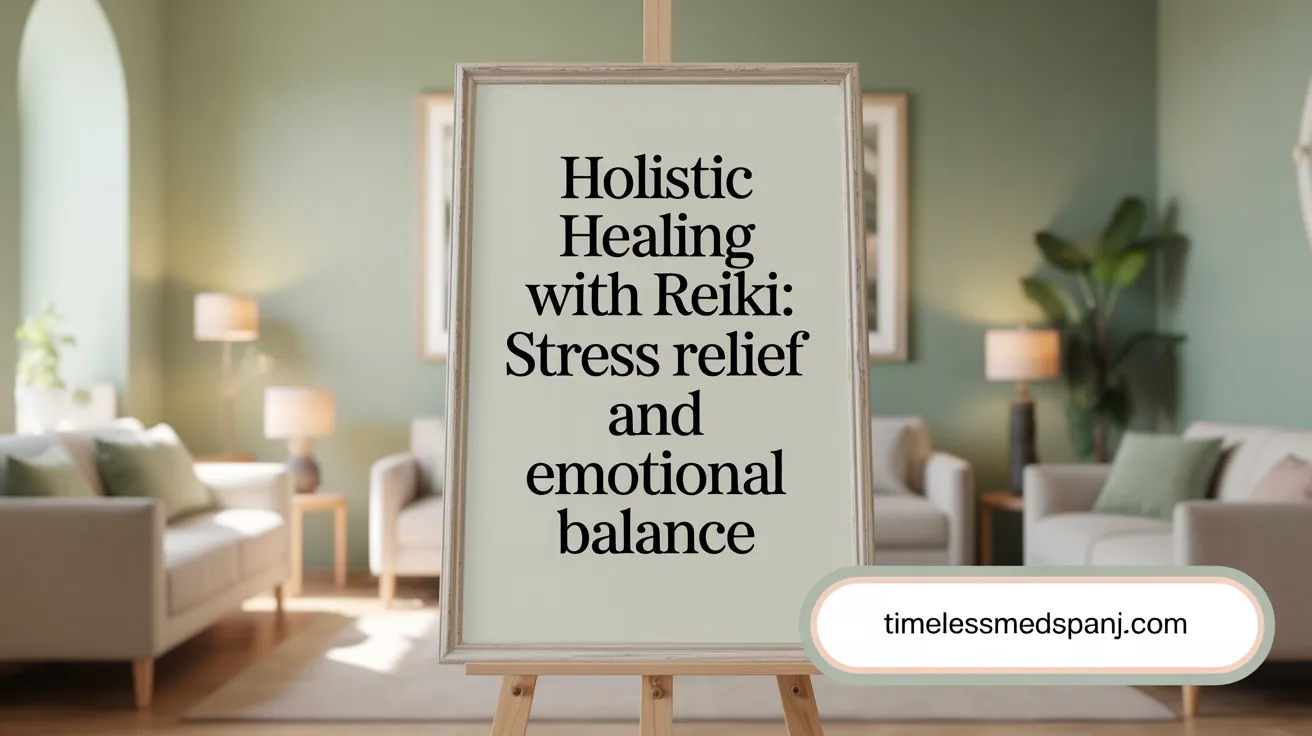 Holistic Healing with Reiki: Stress Relief and Emotional Balance