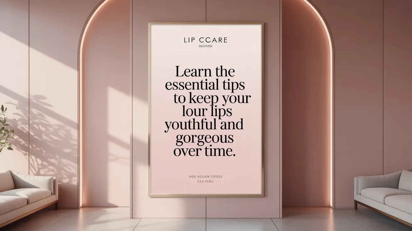 Learn the essential tips to keep your lips looking youthful and gorgeous over time.