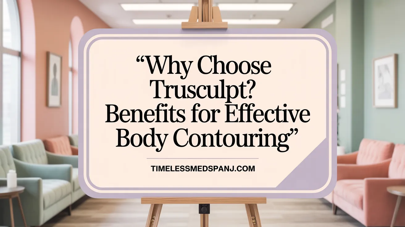 Why Choose truSculpt? Benefits for Effective Body Contouring