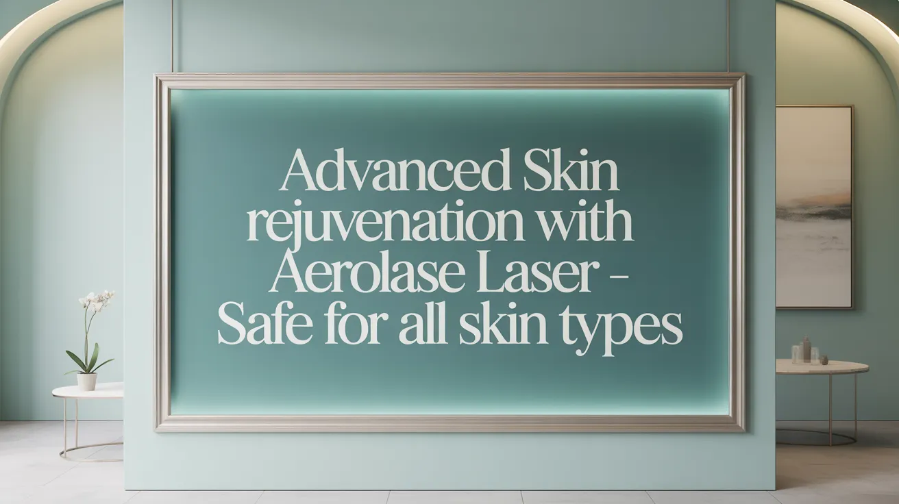 Advanced Skin Rejuvenation with Aerolase Laser - Safe for All Skin Types