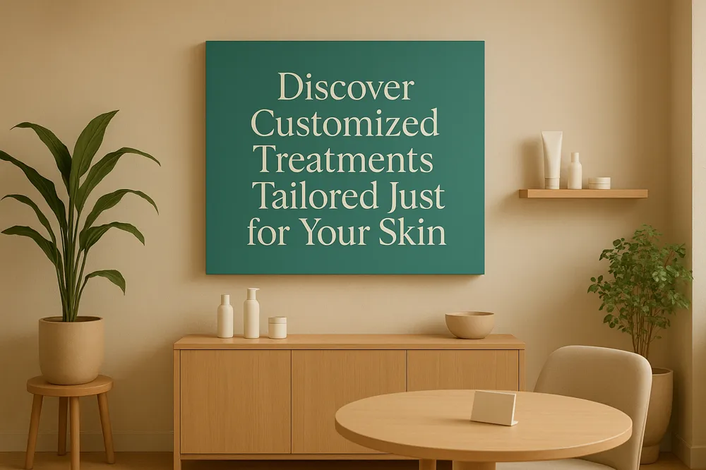Discover Customized Treatments Tailored Just for Your Skin