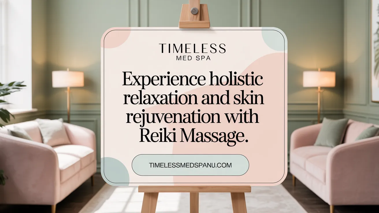 Experience holistic relaxation and skin rejuvenation with Reiki massage.