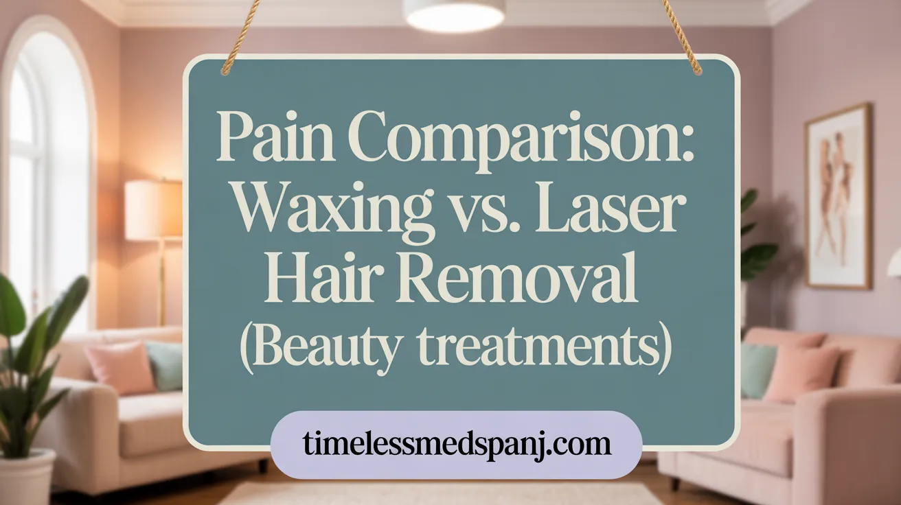 Pain Comparison: Waxing vs. Laser Hair Removal