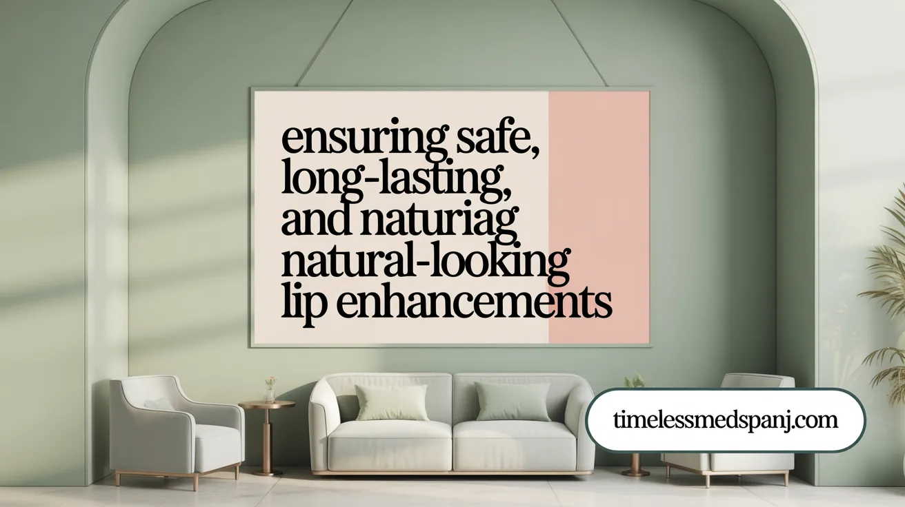 Ensuring Safe, Long-Lasting, and Natural-Looking Lip Enhancements