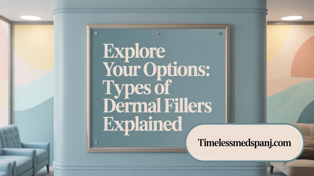 Explore Your Options: Types of Dermal Fillers Explained