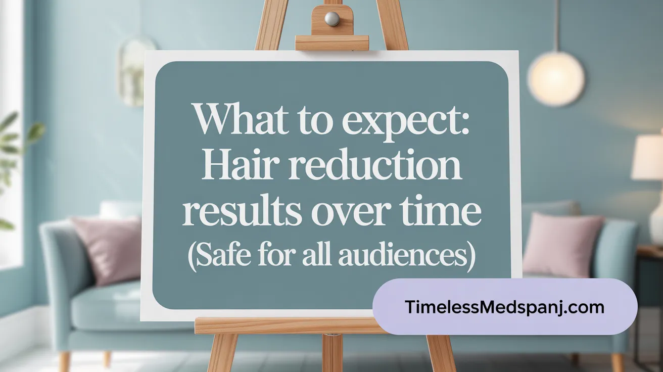 What to Expect: Hair Reduction Results Over Time