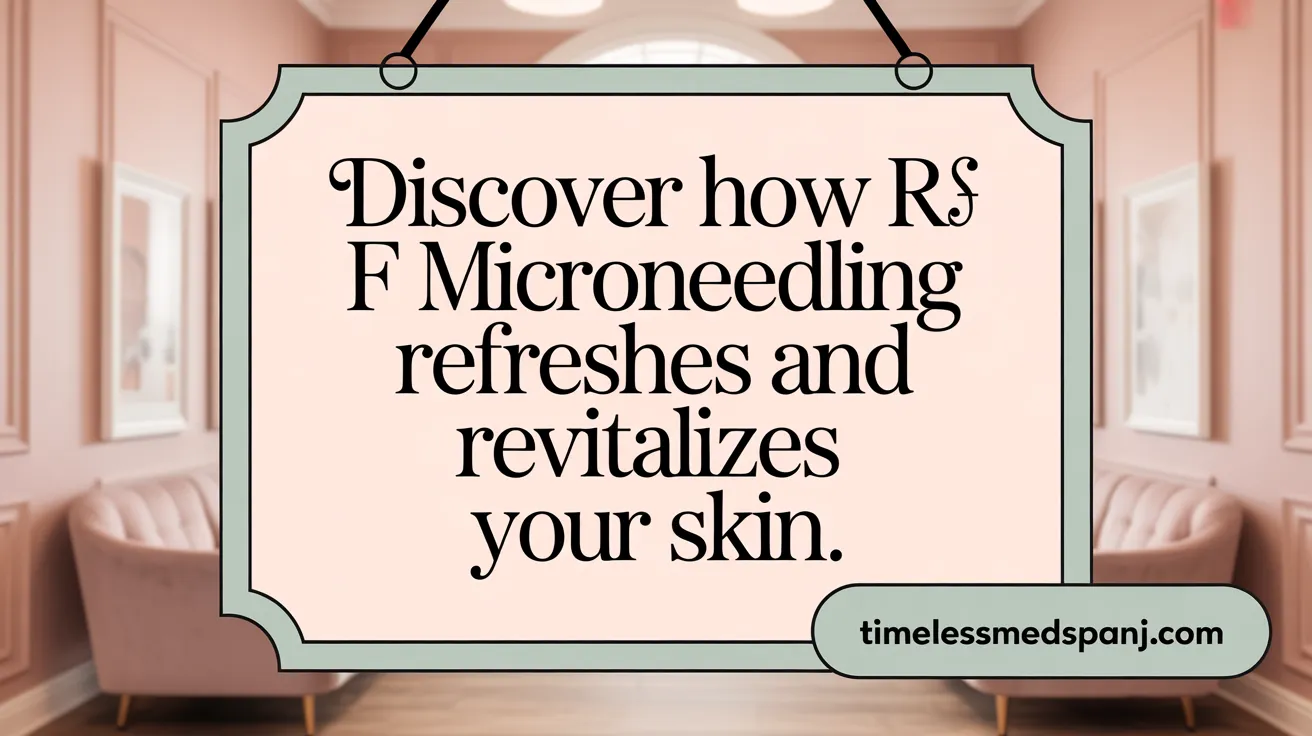 Discover How RF Microneedling Revitalizes Your Skin