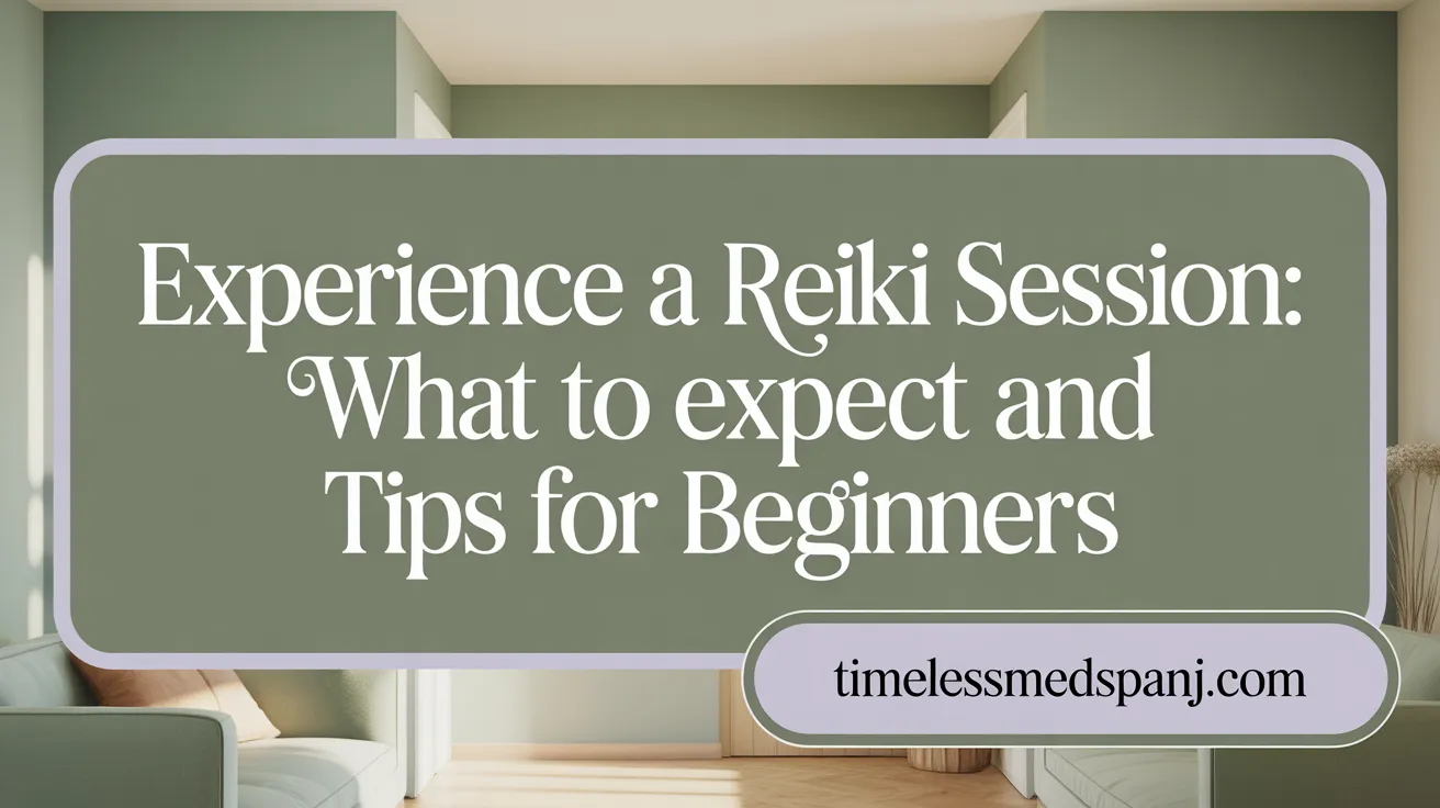 Experience a Reiki Session: What to Expect and Tips for Beginners